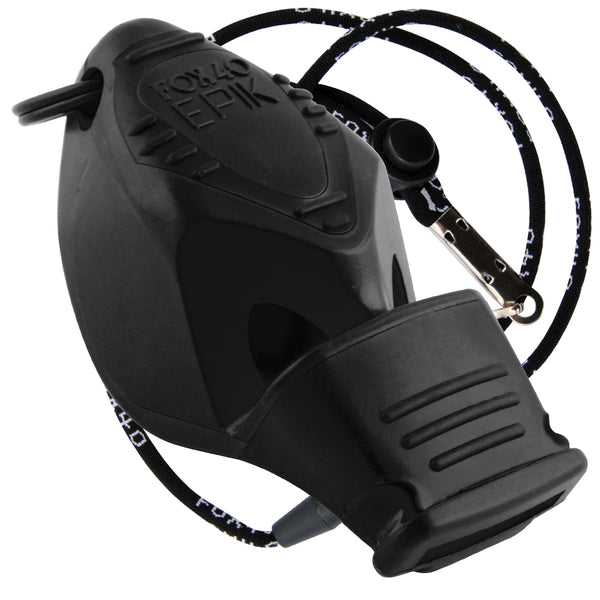 Fox 40 Epik CMG Pealess Whistle – 115dB | Ergonomic Referee