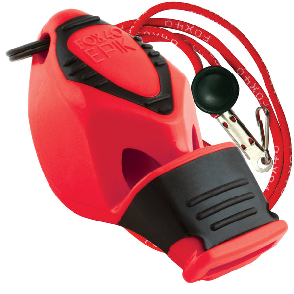 Fox 40 Epik CMG Pealess Whistle – 115dB | Ergonomic Referee