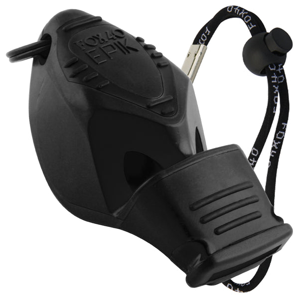 Fox 40 Epik CMG Pealess Whistle – 115dB | Ergonomic Referee