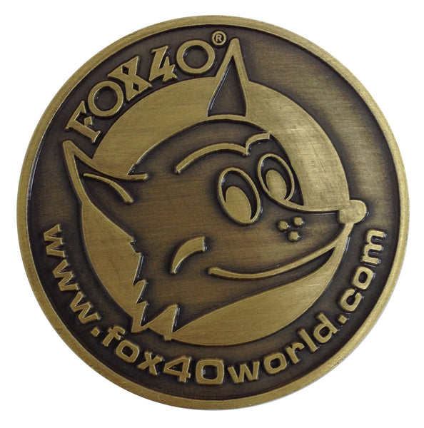 Fox 40 Tossing Coin
