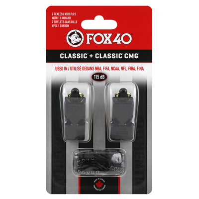 Classic + Classic CMG 2-Pack – Fox 40 USA